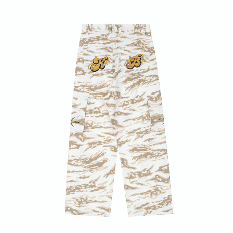 American High Street Camouflage Jeans