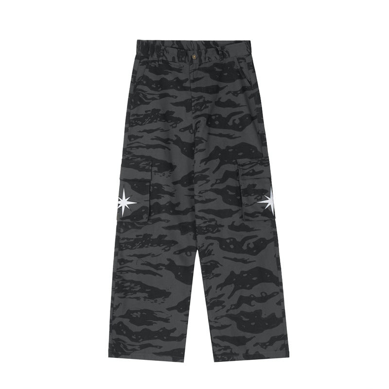 American High Street Camouflage Jeans