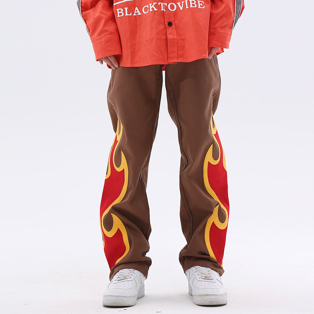 American Style Loose Wide Leg Jeans