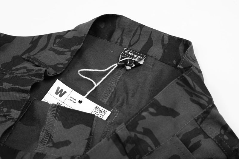 American High Street Camouflage Jeans