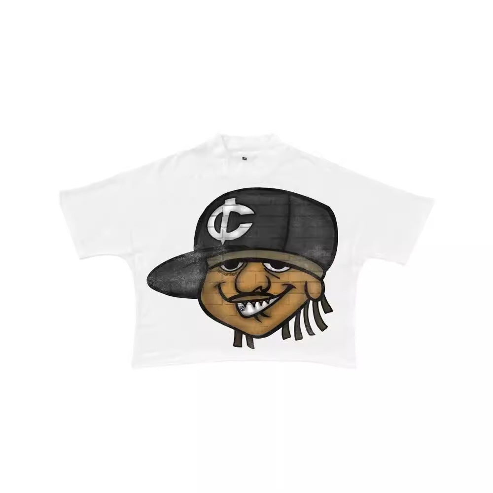 Graphic T-shirt Top Short Sleeve