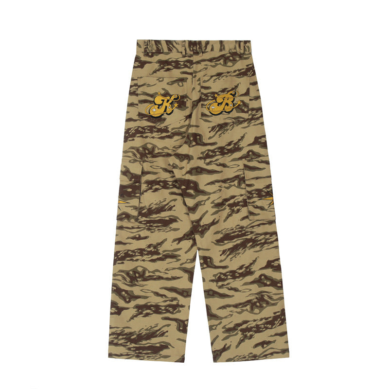 American High Street Camouflage Jeans